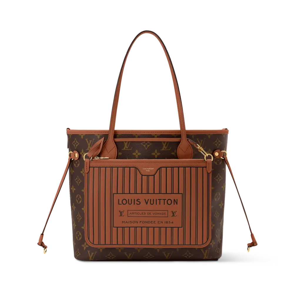 louis vuitton neverfull inside out mm M28352 9
