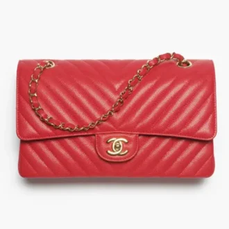Chanel classic 11 12 handbag grained shiny calfskin gold tone metal A01112B25720UB663
