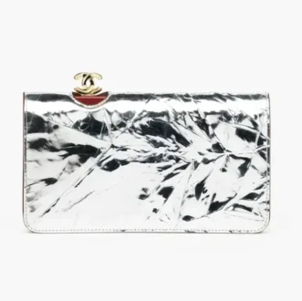 Chanel clutch wrinkled metallic calfskin gold tone metal AS6253B26325U6832 (1)