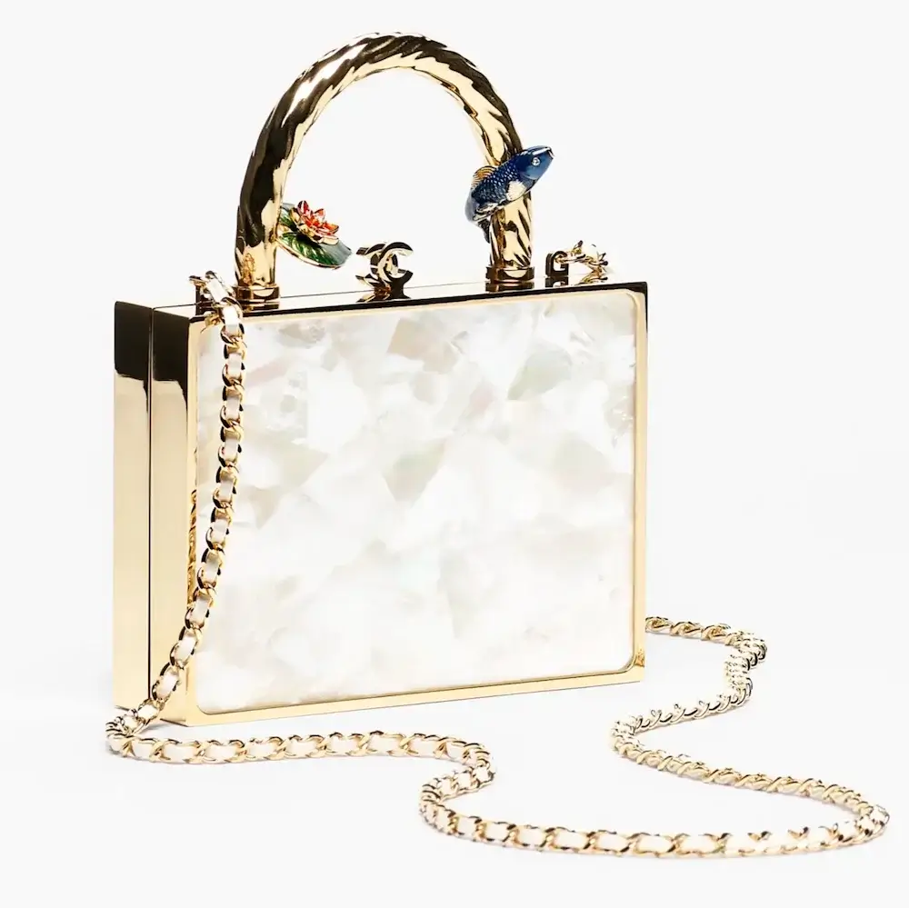 Chanel Evening Bag detail view