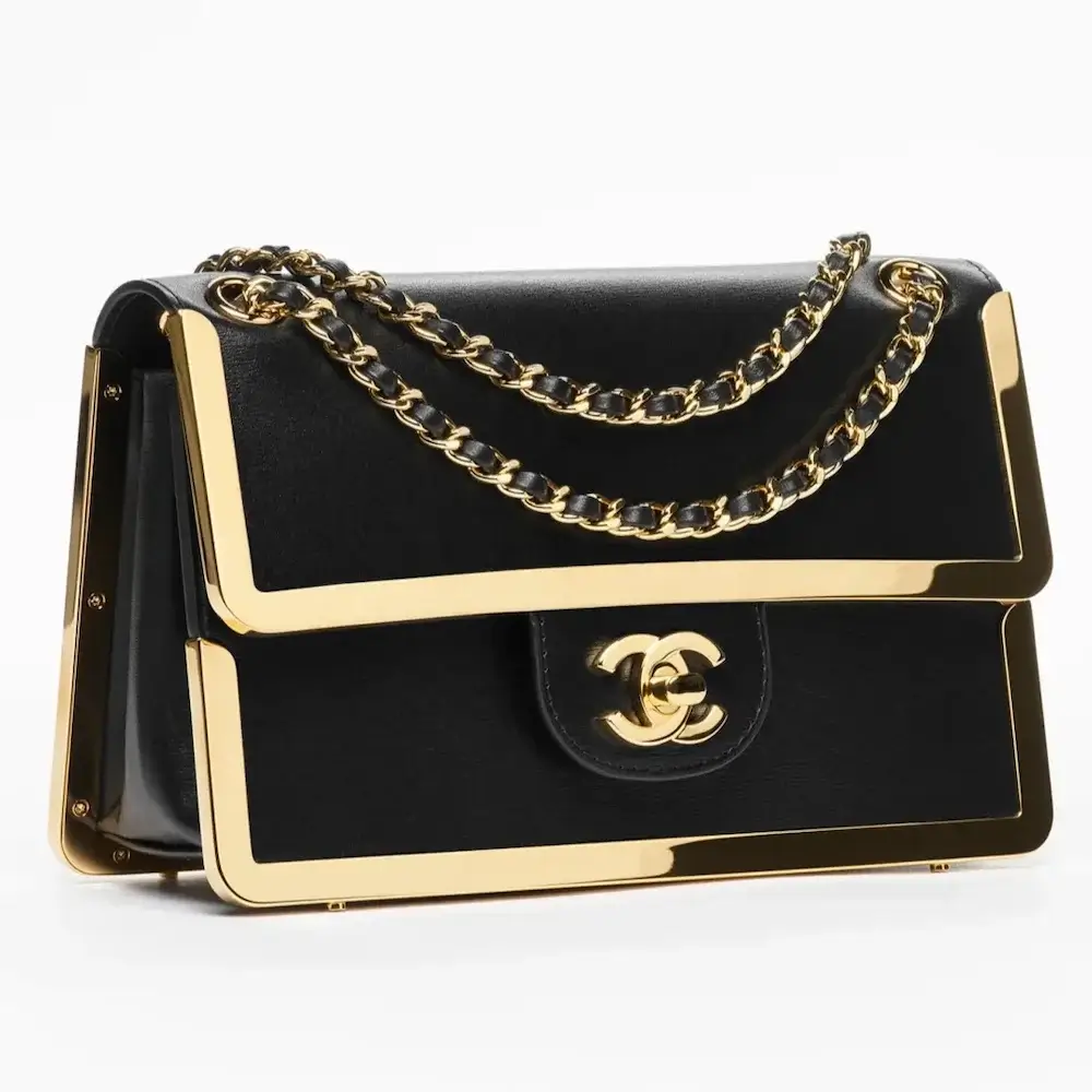 Chanel Mini Flap Bag detail view