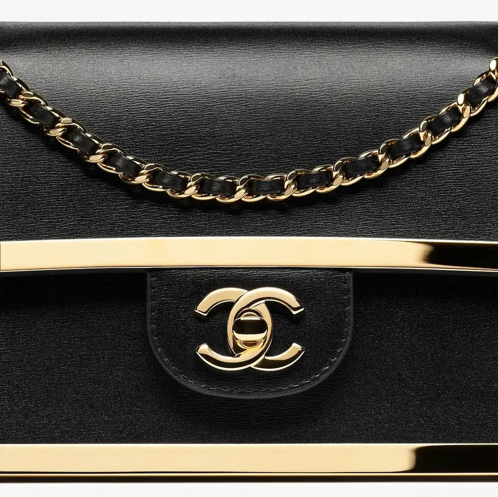 Chanel Mini Flap Bag angle view