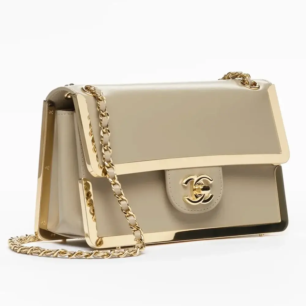 Chanel Mini Flap Bag detail view