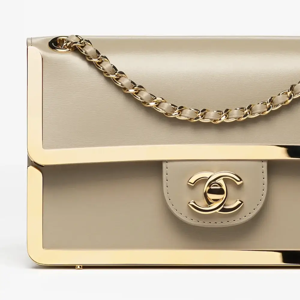 Chanel Mini Flap Bag angle view