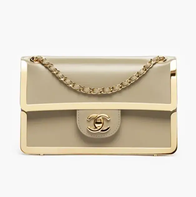Chanel mini flap bag calfskin gold tone metal AS6533B25597UC907