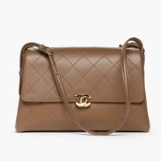 chanel maxi flap bag lambskin calfskin gold tone metal AS6484B26066UC897 (1)