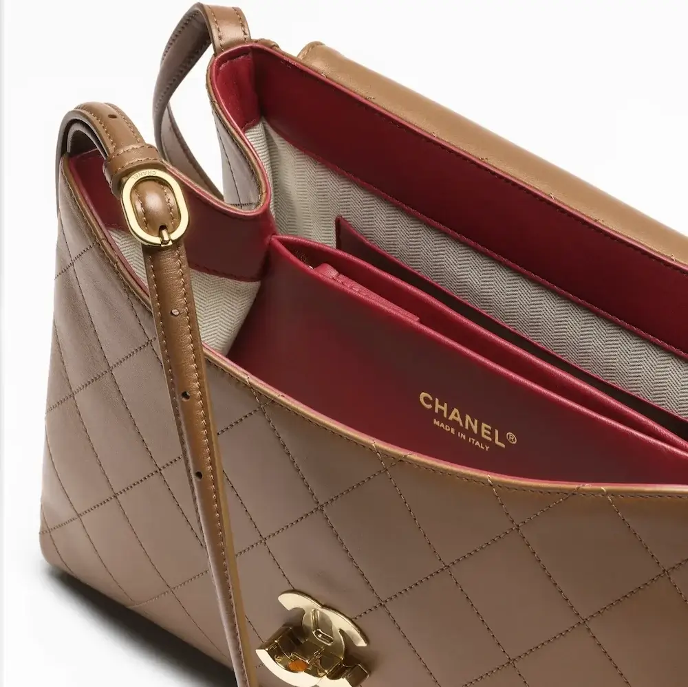 Chanel Maxi Flap Bag detail view