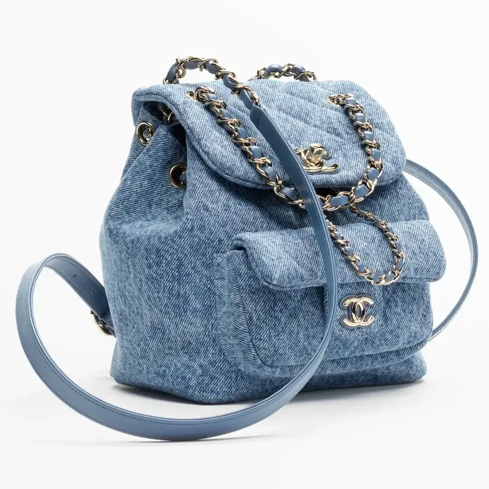 Chanel Small Backpack angle view